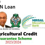 CBN Loan for Agricultural Credit Guarantee Scheme 2023