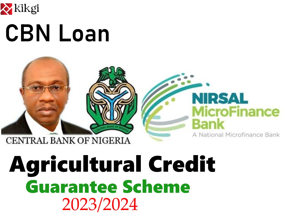 CBN Loan for Agricultural Credit Guarantee Scheme 2023